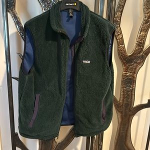 Mens vintage Patagonia xxl retro-x windproof fleece vest